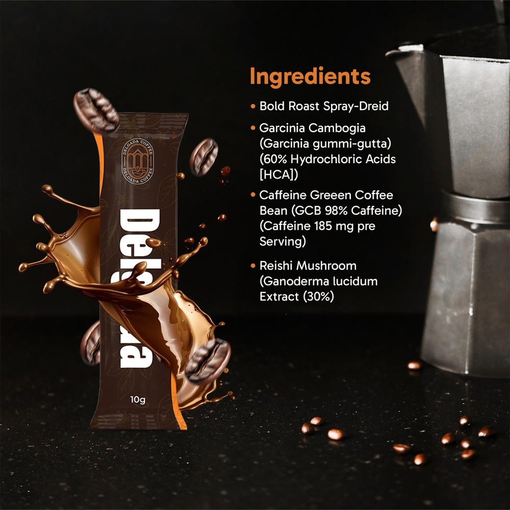Cafe Delgada para bajar de peso 25 pc