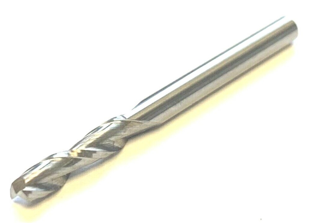1/8" 2 FLUTE SINGLE END CARBIDE END MILL - HTC #120-2125 - USA