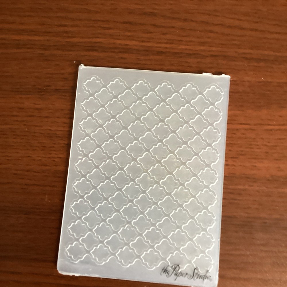 5 The Paper Studio Embossing Folders use with Cuttlebug paper craft card making