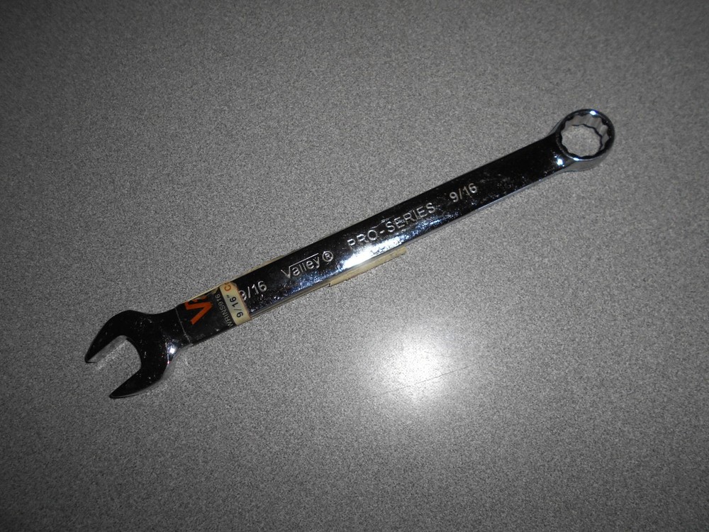Combination wrench 9/16 Valley Pro Series WRINS916 pre owned