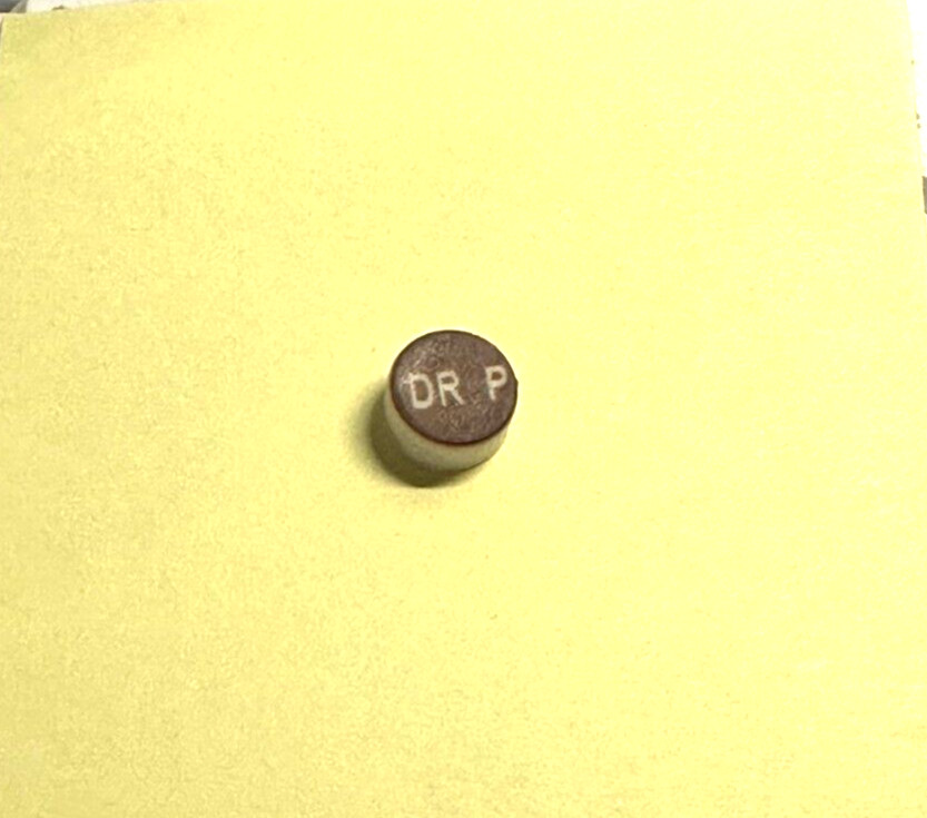 Bar Gun Soda Gun Push Button Flavor Tab Replacement Cap, "DR P"