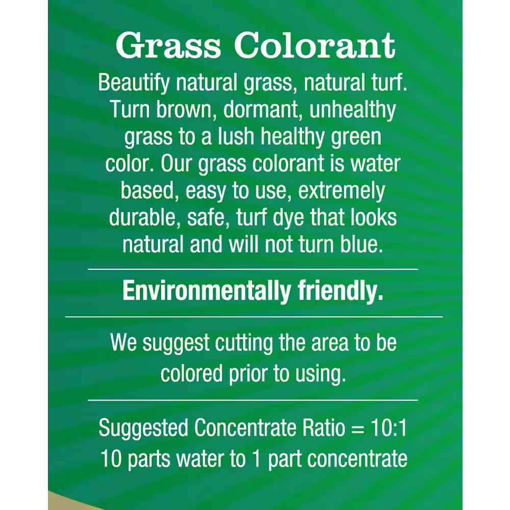 1 Gal. Concentrate Green Grass Colorant