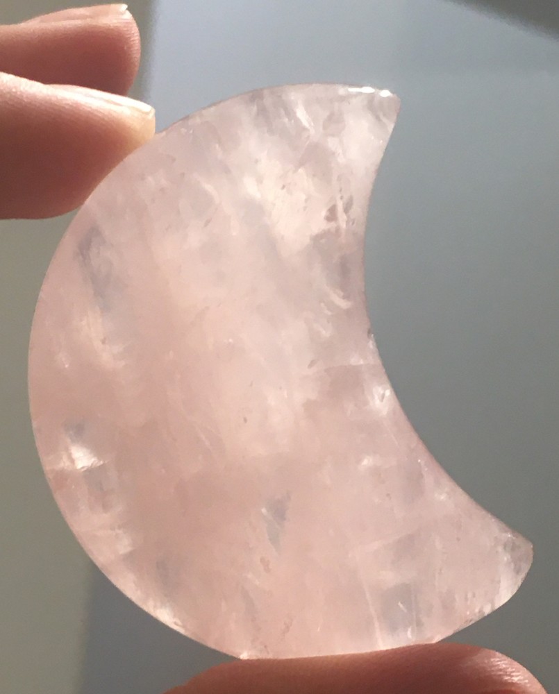 rose quartz moon