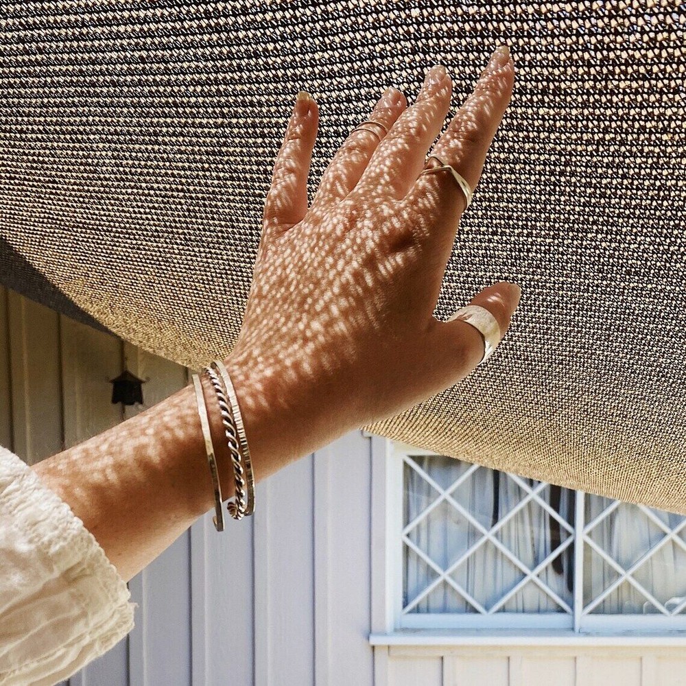 Solid 925 Sterling Silver Wide Band Ring Statement Handmade Ring All Size