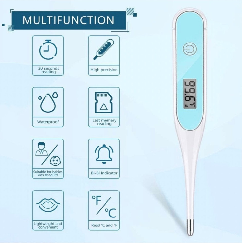 20' Fast Temperature Measurement Thermometer