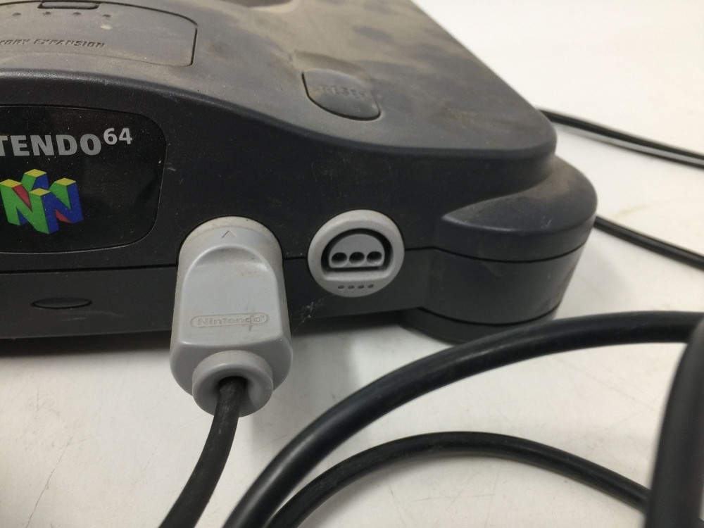 Nintendo 64 Control Deck System with RFU Adapter (Model P-067) and remote