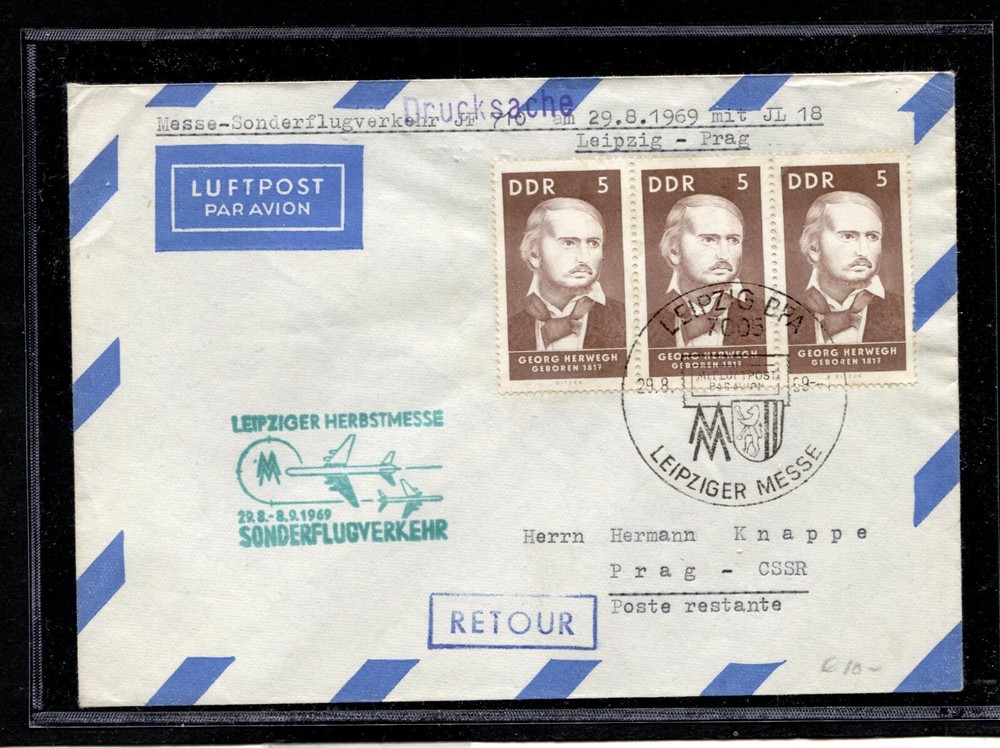 GDR Sonderflug Leipzig - Prague 1969 (NO-191)