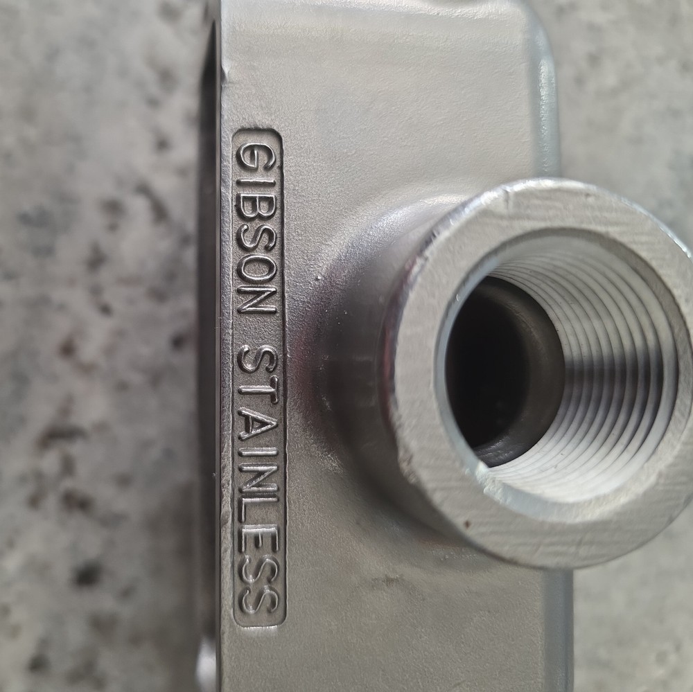 GIBSON stainless steel 3/4" X