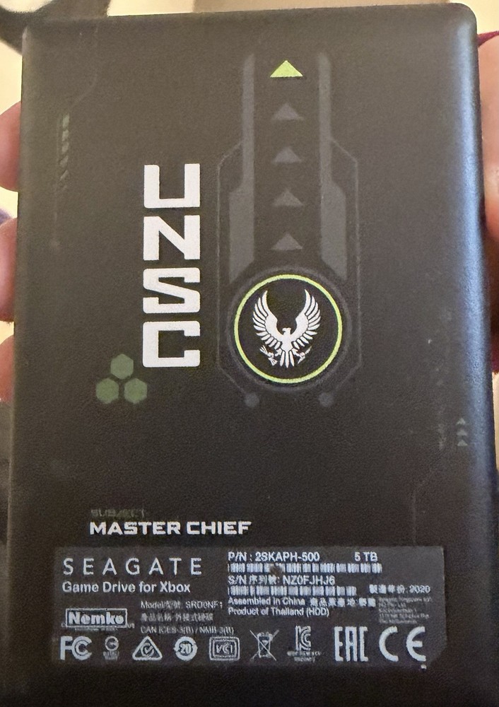 Seagate STEA5000406 Game Drive for Xbox Halo