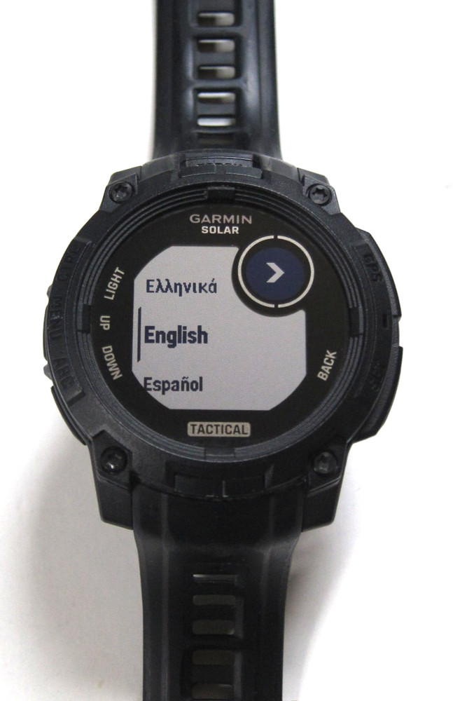 Garmin Instinct 3 Solar Tactical GPS Watch - Black, 45mm