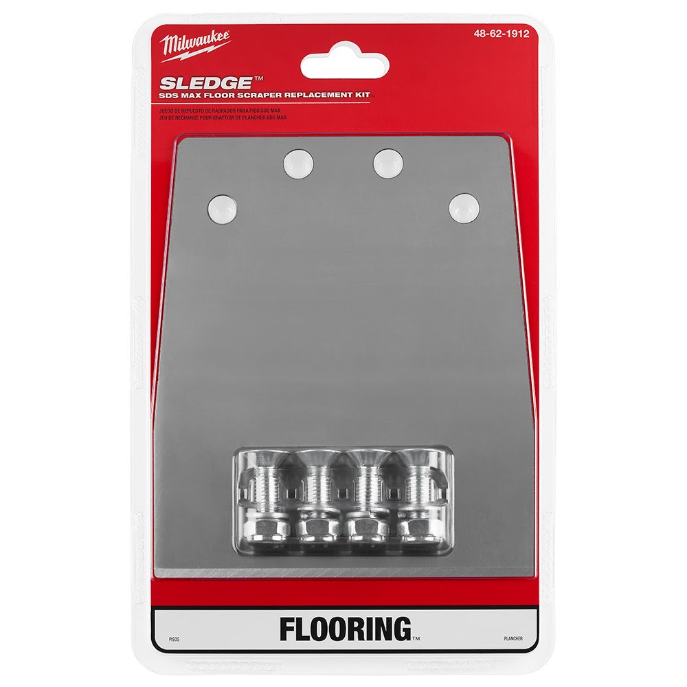 Milwaukee 48-62-1912 SDS MAX SLEDGE Floor Scraper Replacement Kit