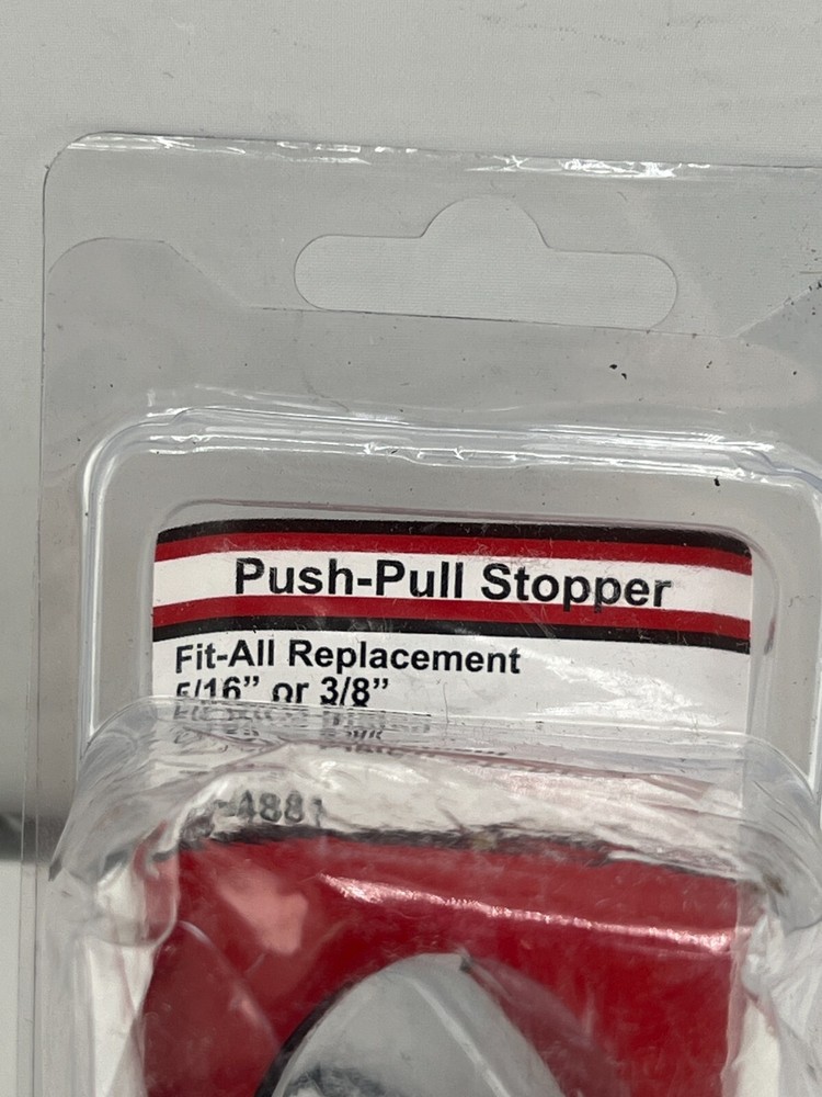 Lasco 03-4881 Push/Pull Style Strainer/Stopper Replacement Bathtub, Chrome