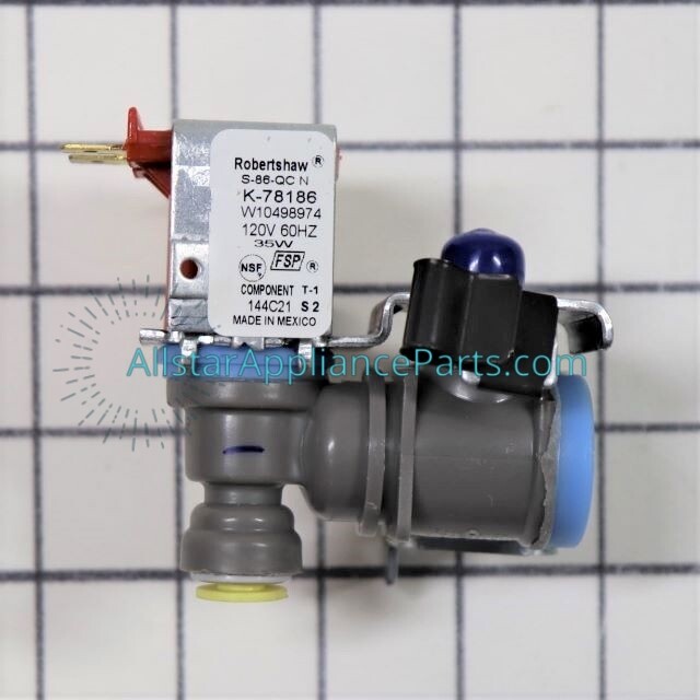 Whirlpool Refrigerator Inlet Water Valve W10498974