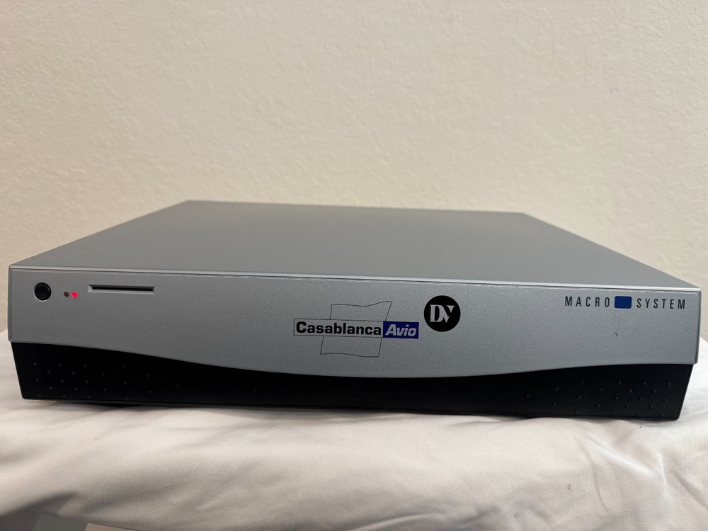 Casablanca Avio Digital Video Editing System – MacroSystem