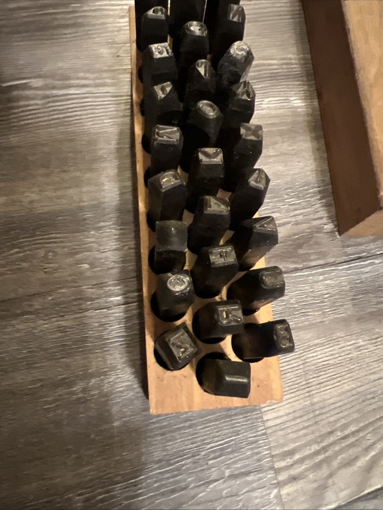 Young Bros Stamp Works Set, 1/4" Size, 28 Pc