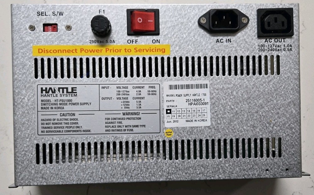 Hantle System Switching Mode Power Supply HT-PSU1000