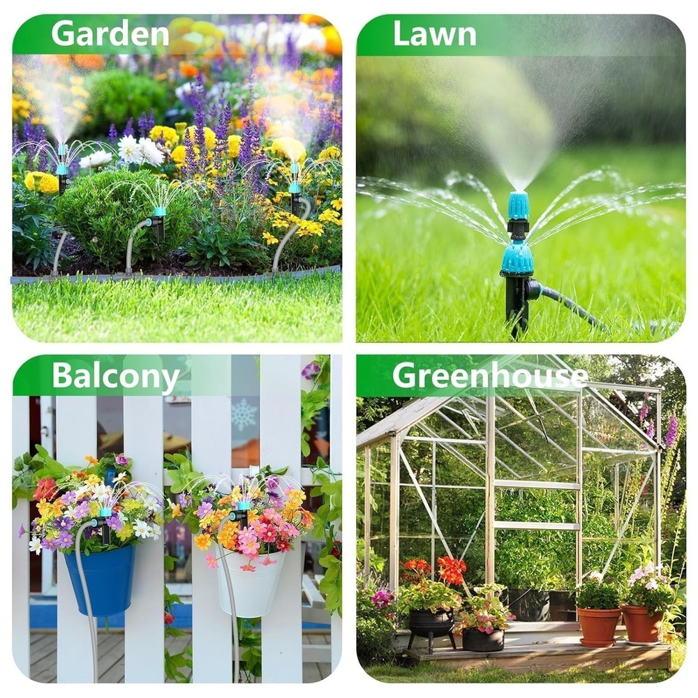 2026 Quick Connect Irrigation System Kit DIY Water Saving Drip Irrigation System