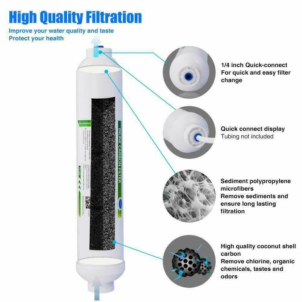 100GPD 5 Stage Under Sink Ro Reverse Osmosis System Drinking Water Filtration