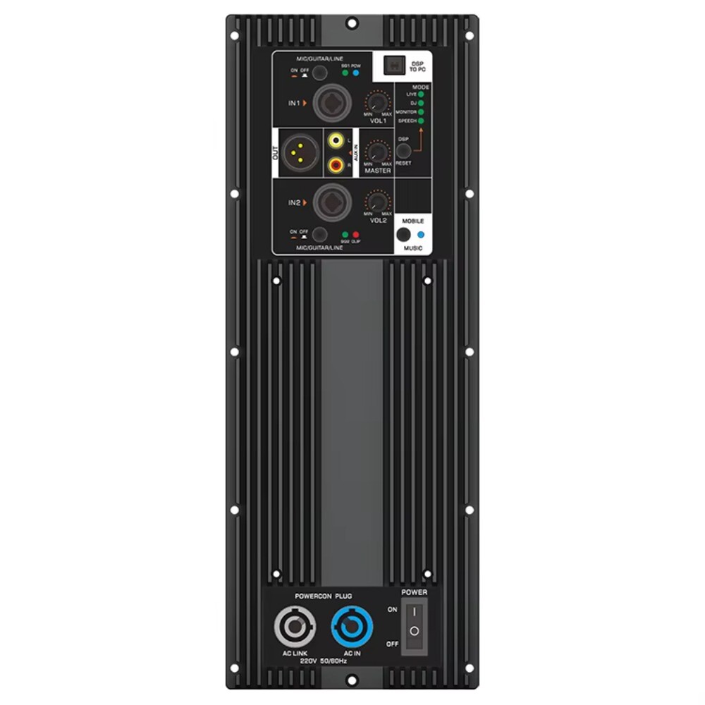 2 Channel Amplifier Module Class D Speaker Power Plate Amplifier Board Module