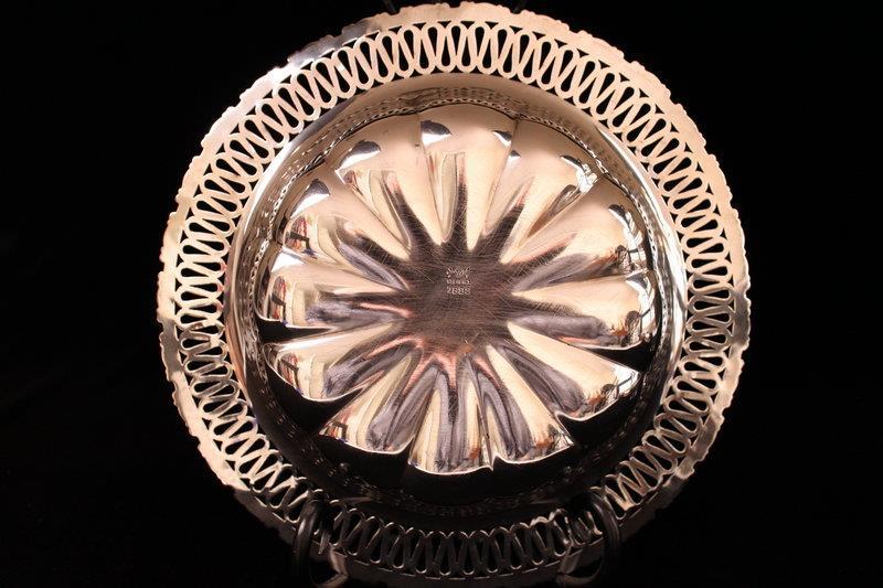 Wonderful Large Sterling Silver Bowl, Ear 20th C.