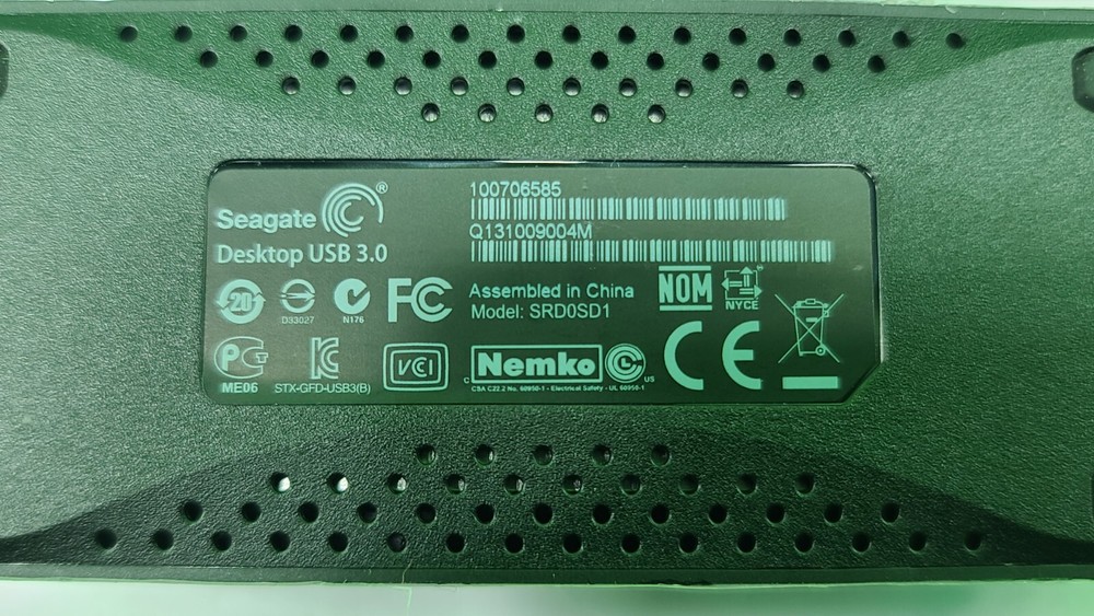 Seagate GoFlex Desk Adapter USB 3.0 Adapter/Cable/Power Supply