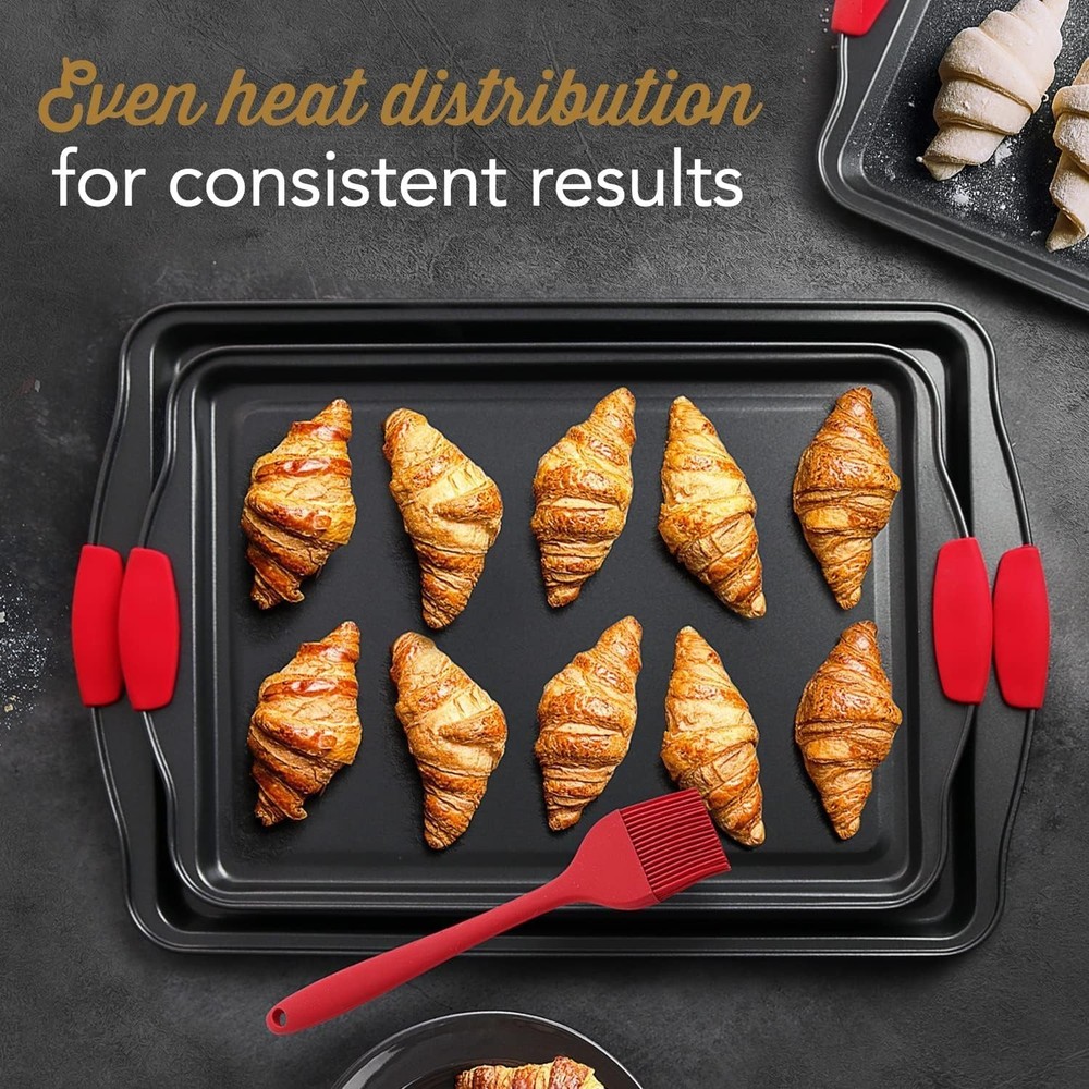 Baking Pan Set 39 Piece Premium Baking Set Nonstick Bakeware Sets BPA Free