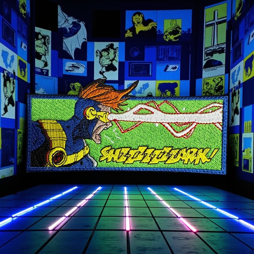 Cyclops Embroidery Patch 2.55" X 5.45"