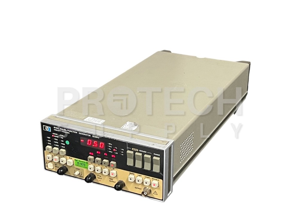 HP 8116A Pulse Function Generator 50MHz with WARRANTY