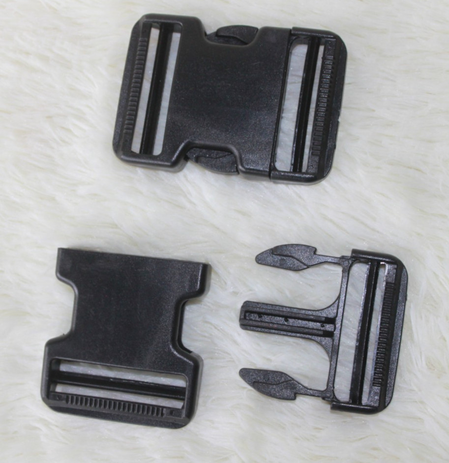 Side Release Buckles Heavy Duty Plastic Backpack & other belts 2 sets