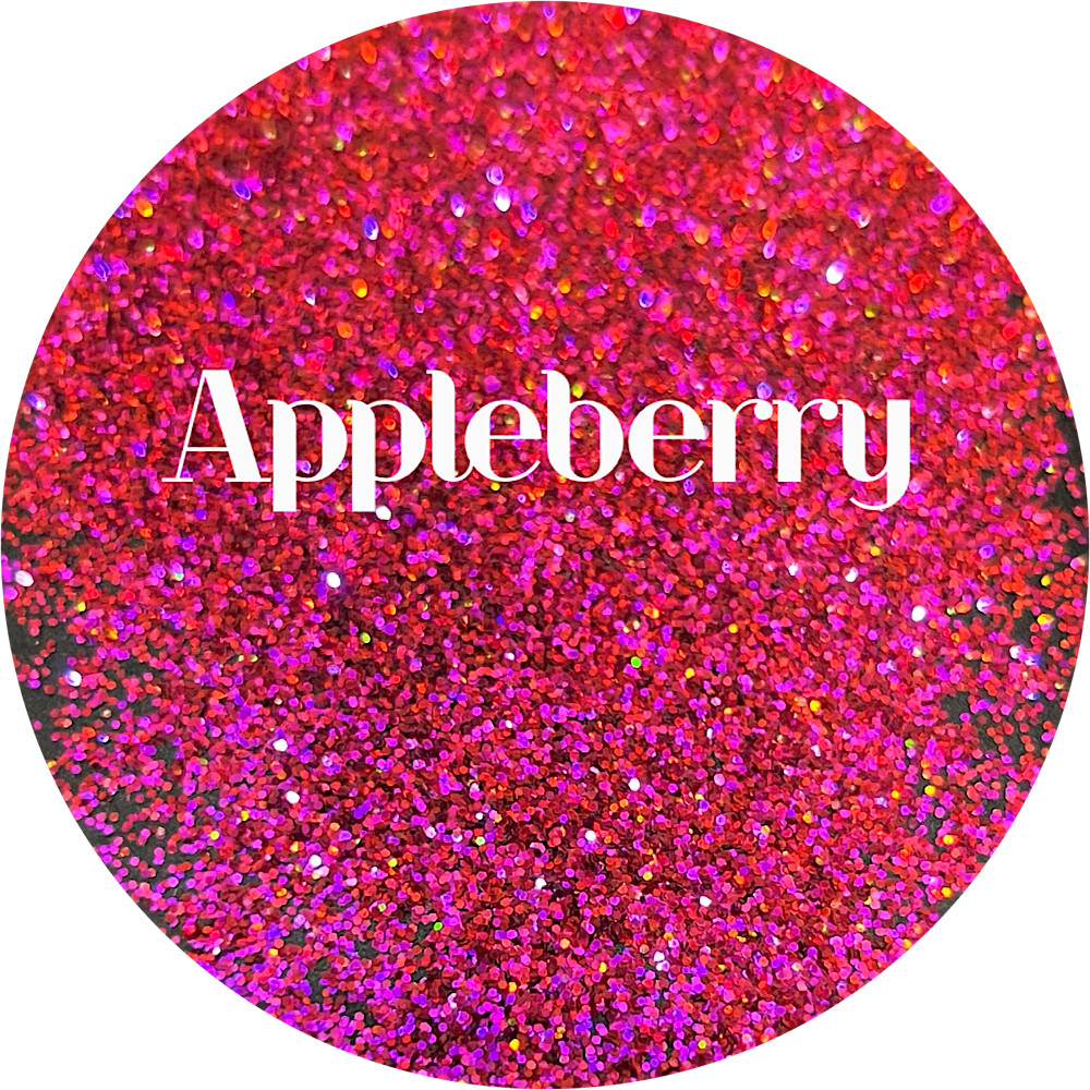 Premium Polyester Glitter - Red Pink Color Shifting