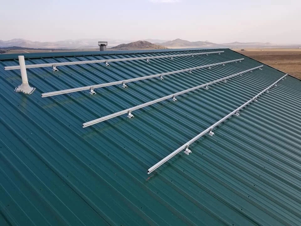 S-5! SolarFoot Mount for Exposed Fastener Roofing