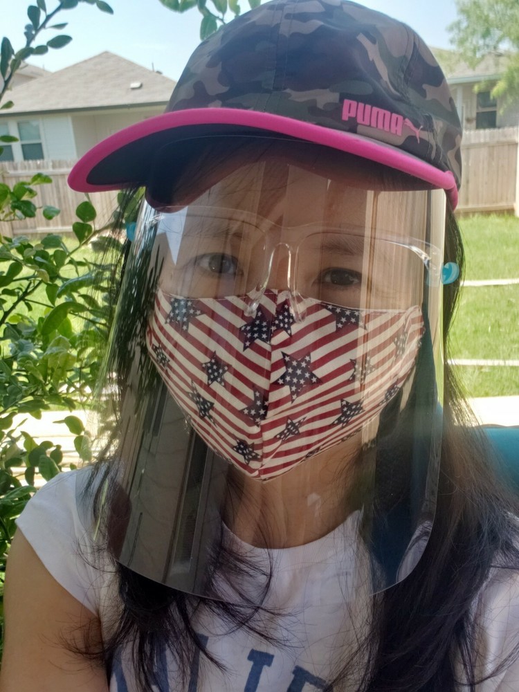 Protective Clear Face Shield Ready to Ship in USA