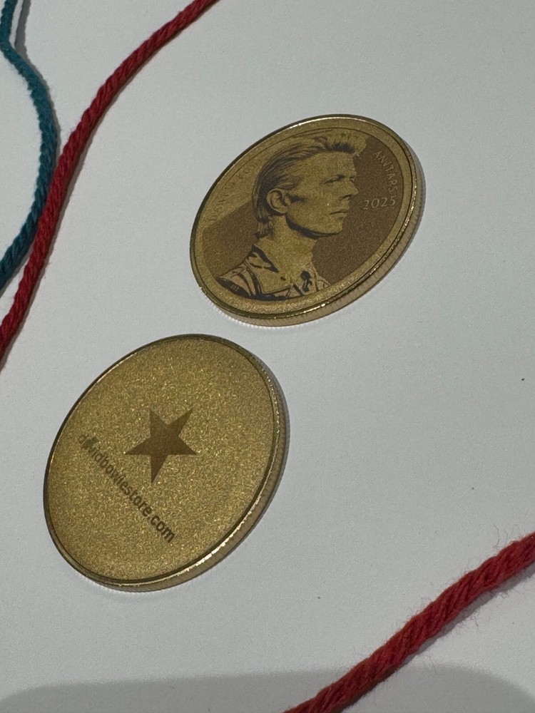 David Bowie Collectors Coin