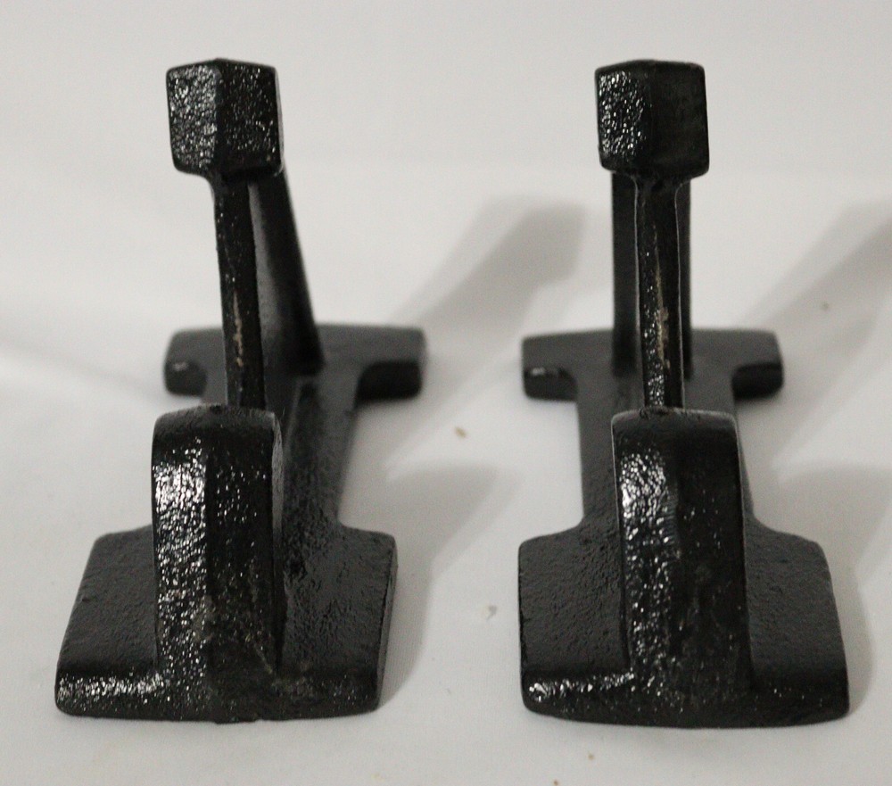 Durable Cast Iron Fireback Feet Set of 2