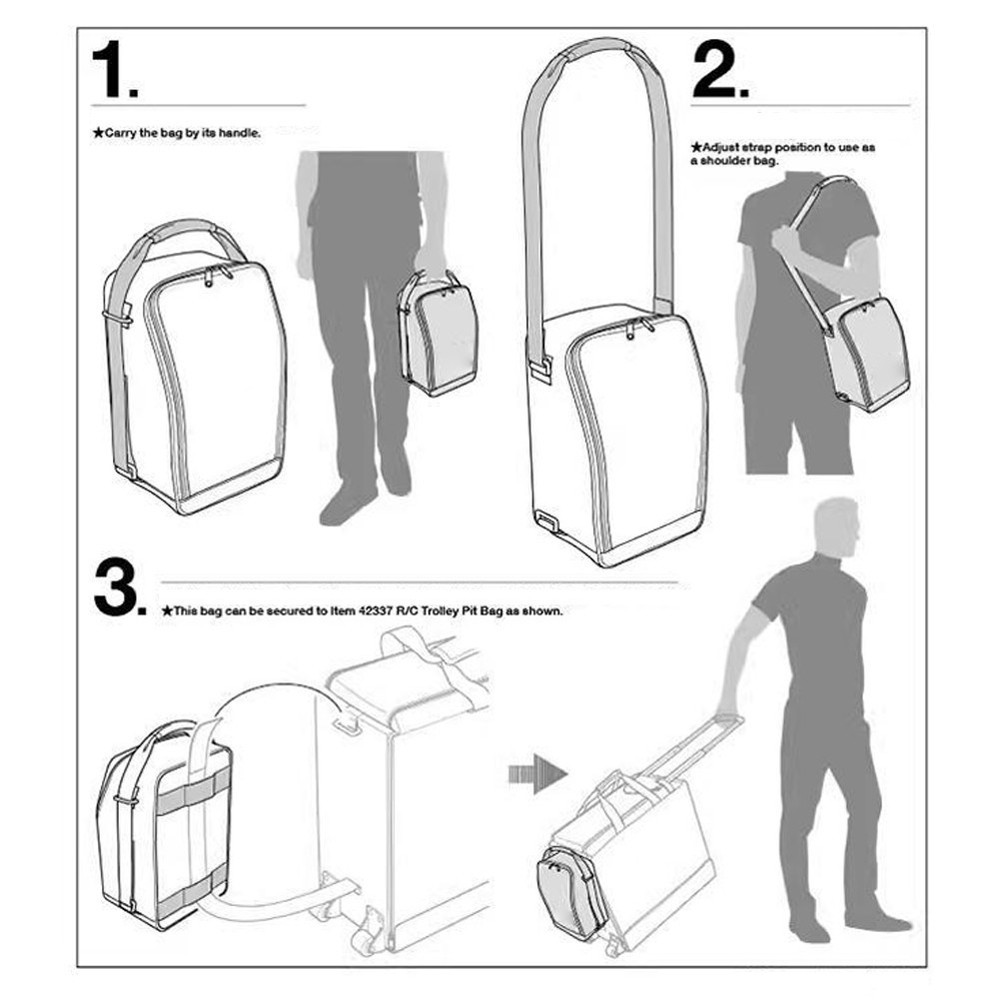 Easily Accessible For TAMIYA For RC Transmitter Bag with Soft Strap Handle