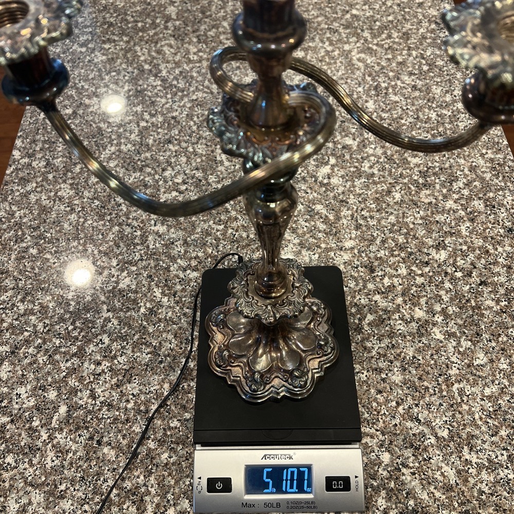 Antique Candlesticks (believed Sterling)