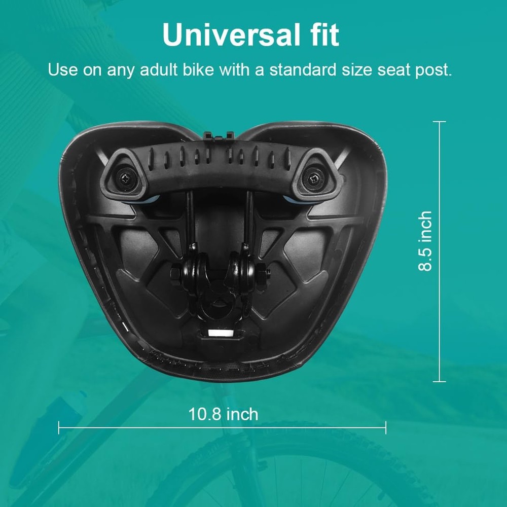 Comfortable Bicycle Saddle for Exercise and Road Bicycle Oversized Comfort Se...