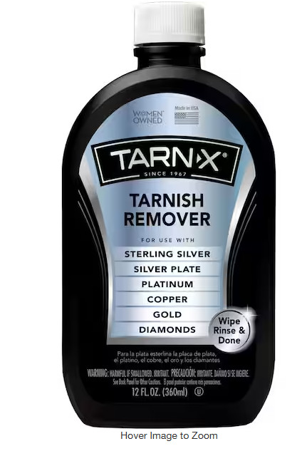 Tarnish Remover, 12 Ounce Bottle