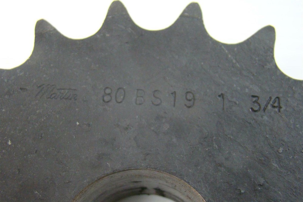 Martin 1-3/4 Roller Chain Sprocket 80BS19