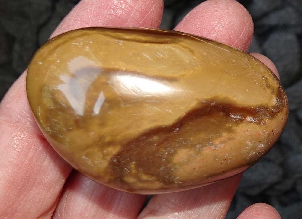 Polychrome Jasper - 3 Polished Pebbles - Madagascar sc749h