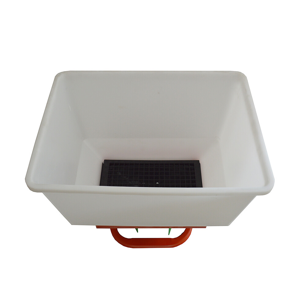 Seed Fertilizer Broadcast Tool Tractor Front Spreading Hopper Capacity 120Kg