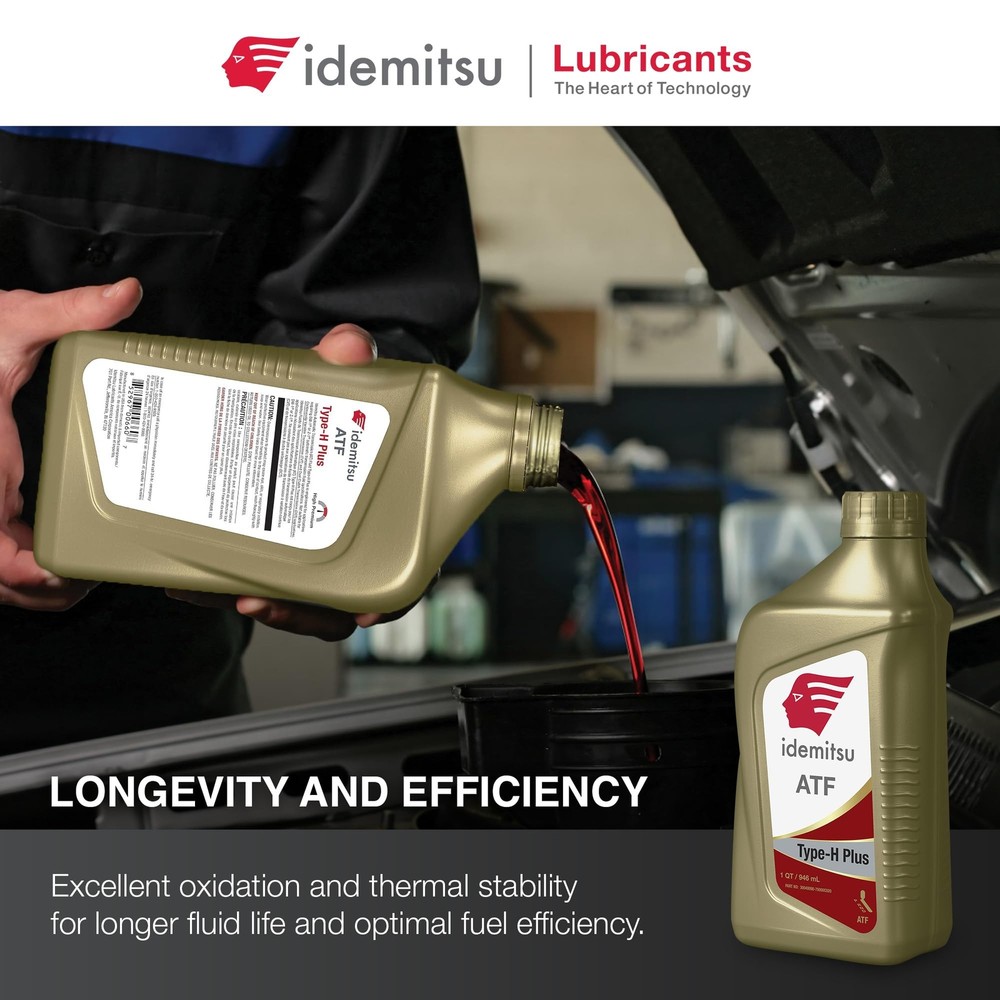 Idemitsu Type-H Plus Full Synthetic Automatic Transmission Fluid 1 Qt (1 Pack)