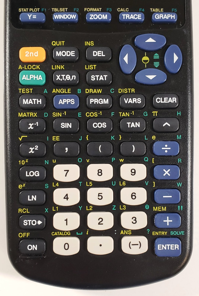 Texas Instruments TI-83 Plus Graphing Calculator with Slide Cover - Working
