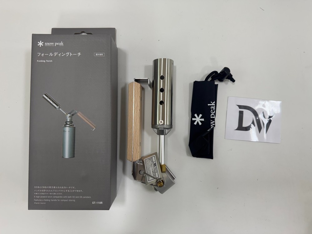 Snow peak / Folding torch (R) / GT-110R / Camping / Express / Genuine