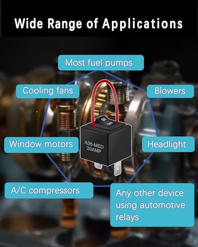 9038A Relay Bypass Switch, Relay Tester, Bypass Switch Kit with Amp Loop, 6