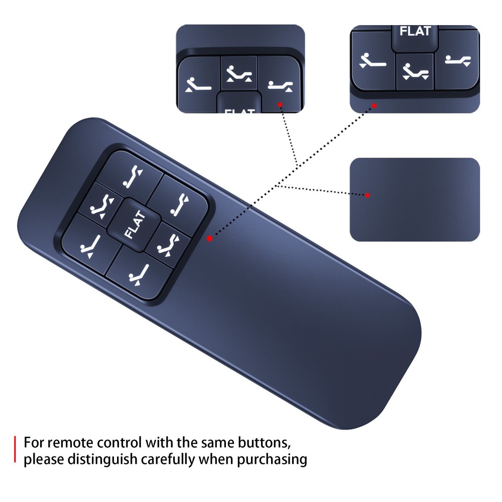 Replacement Remote Control For Lucid L150 Adjustable Base