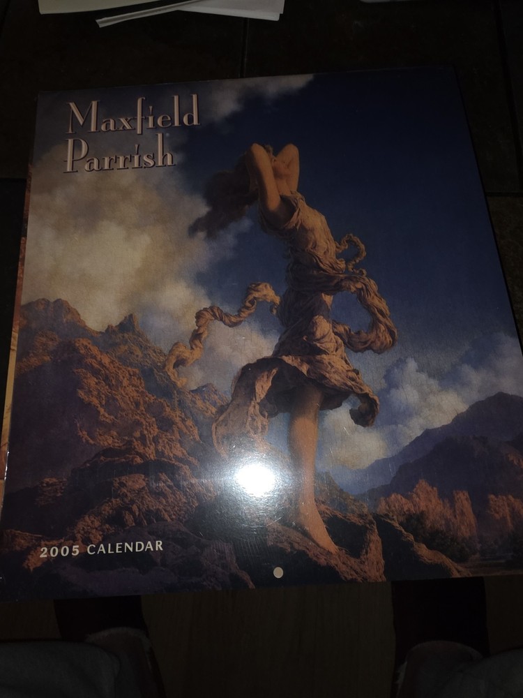 9 Brand New Sealed Maxfield Parrish Calendars