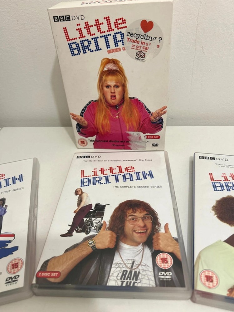 Little Britain DVD box set series 1-3