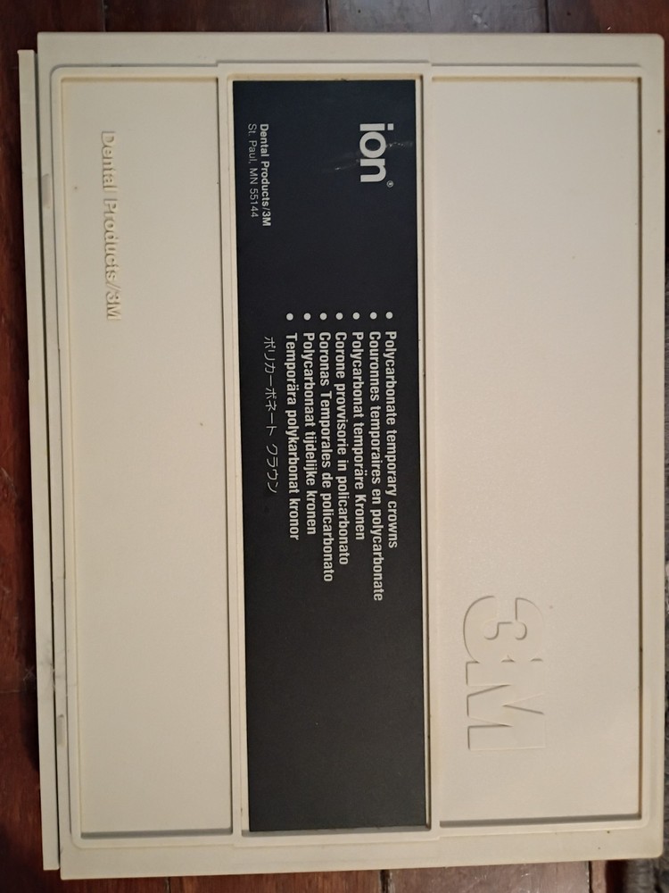 3m Ion Polycarbonate Temporary Crowns