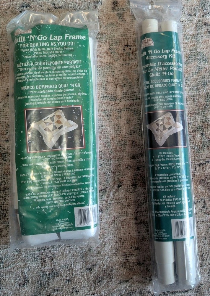 Quilt n Go Lap Frame + 14" accessory kit The Quiltery